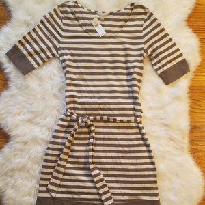 Banana Republic Tan/Brown Dress Small